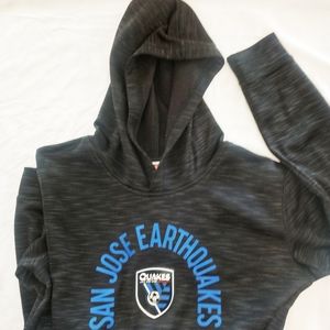 MLS San Jose Earthquakes Boys Hoodie EUC⚽